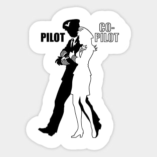 Male Pilot and Co-Pilot Sticker